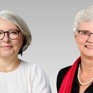 Porträtfotografien von Prof. Dr. Regina Back und Prof. Dr. Dr. h.c. mult. Katharina Boele-Woelki